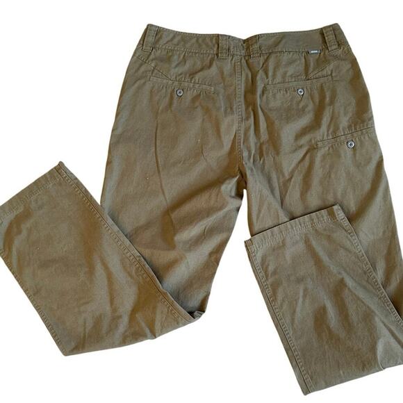 Men’s Stio Hiking Outdoor Organic Cotton Brown Pants Size 36 - Picture 2 of 6
